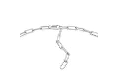  Pop Charms - Zilver / Gerodineerd - 40cm